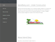 Tablet Screenshot of islanddairy.com